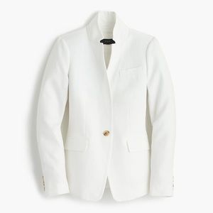 J. Crew Regent Blazer - White Linen
